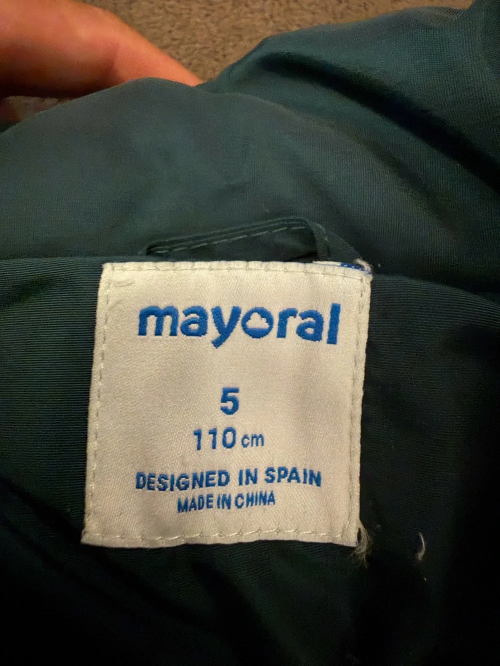 Mayoral Navy Blue Coat